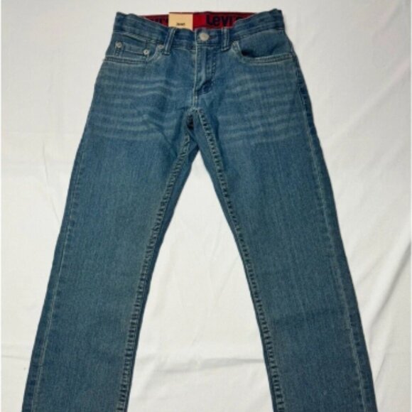 NWT Levi’s 511 Youth Boys Slim Flex Stretch Blue Denim Jean - Picture 1 of 4